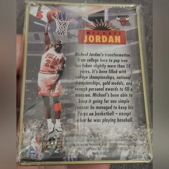 Michael Jordan Upper Deck Metal Cards - Picture 14 of 16